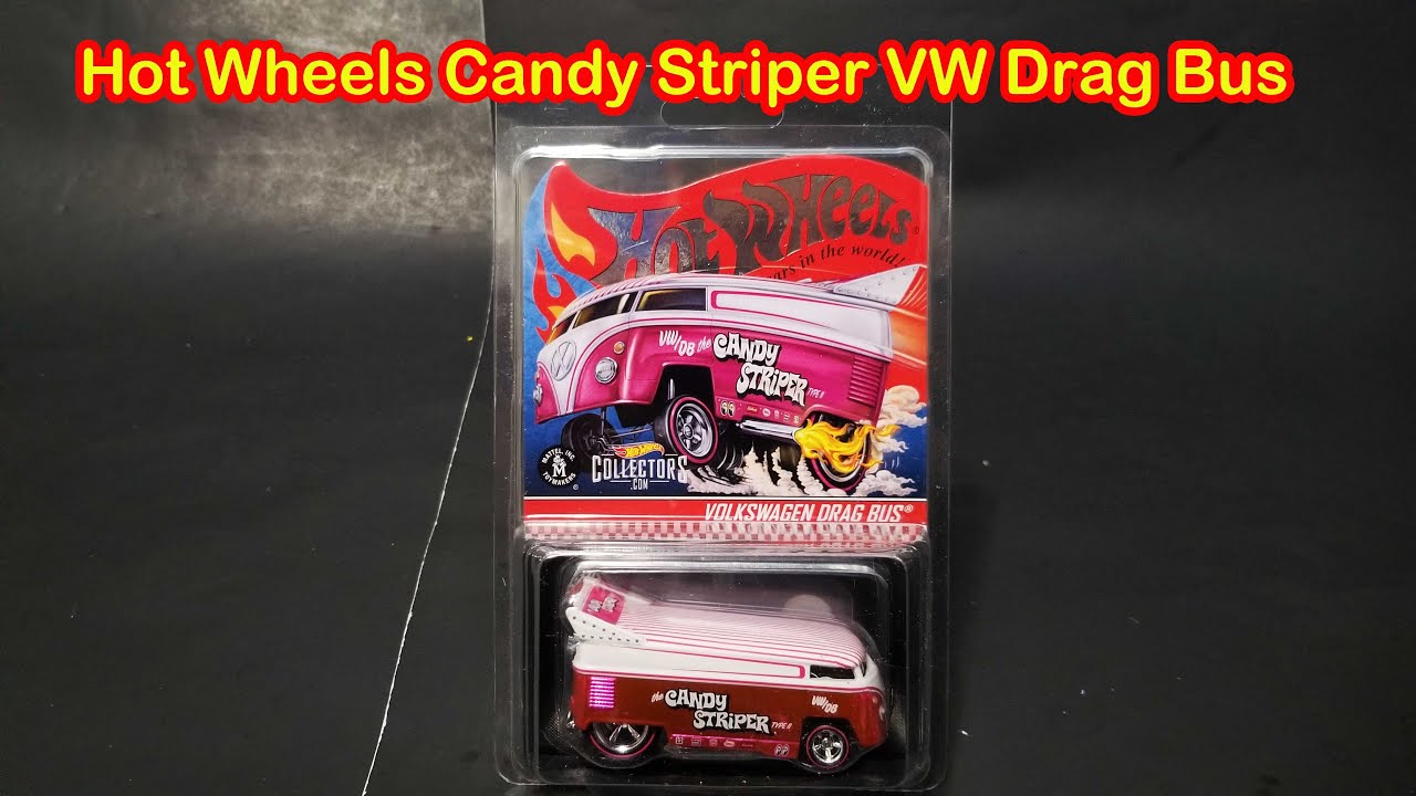 Hot Wheels RLC Candy Striper Volkswagen Drag Bus - YouTube