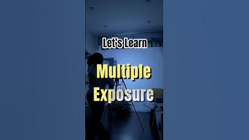Learn multiple exposure - canon camera