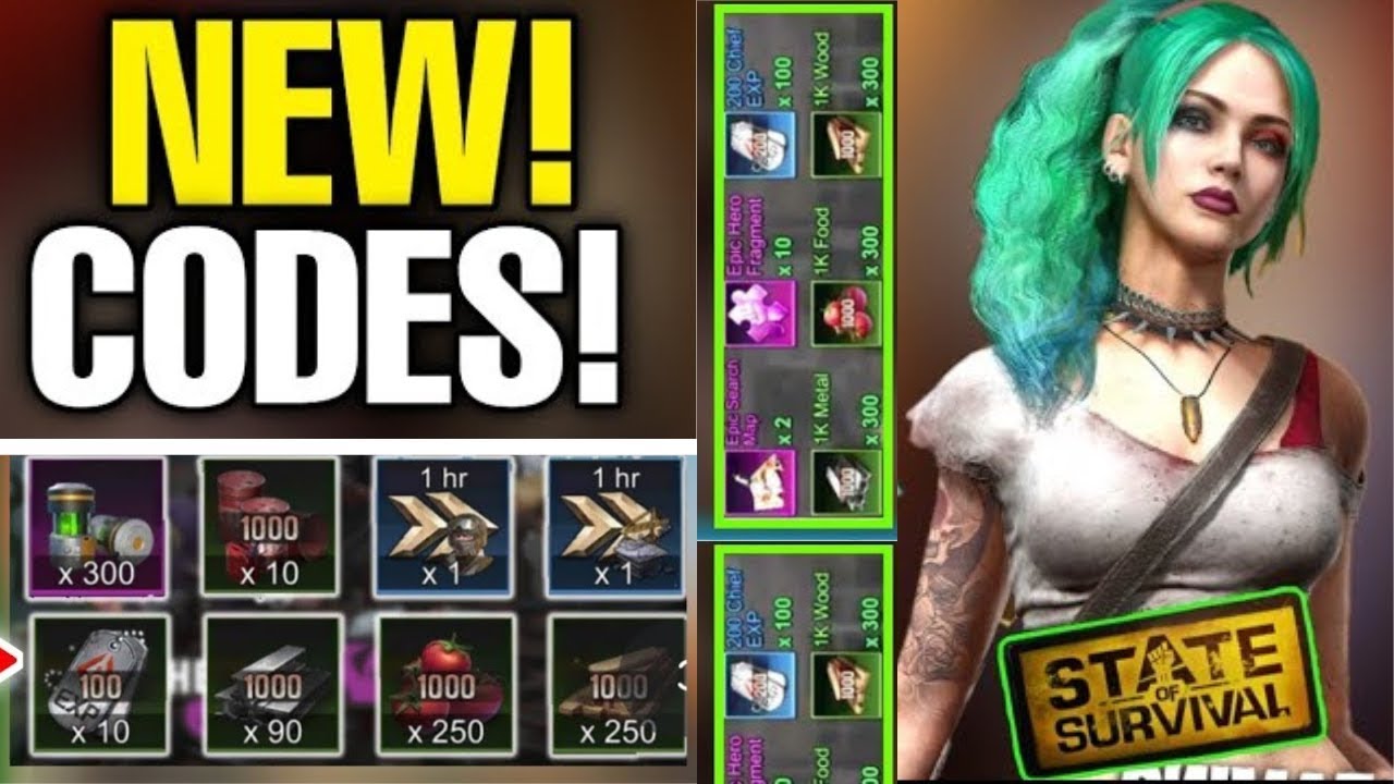 NEW STATE OF SURVIVAL CODES JANUARY 2023 - STATE OF SURVIVAL GIFT CODES 2023