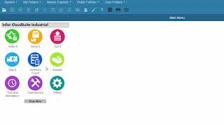 Infor CloudSuite Industrial SyteLine demo – purchasing, receiving and inventory user experience