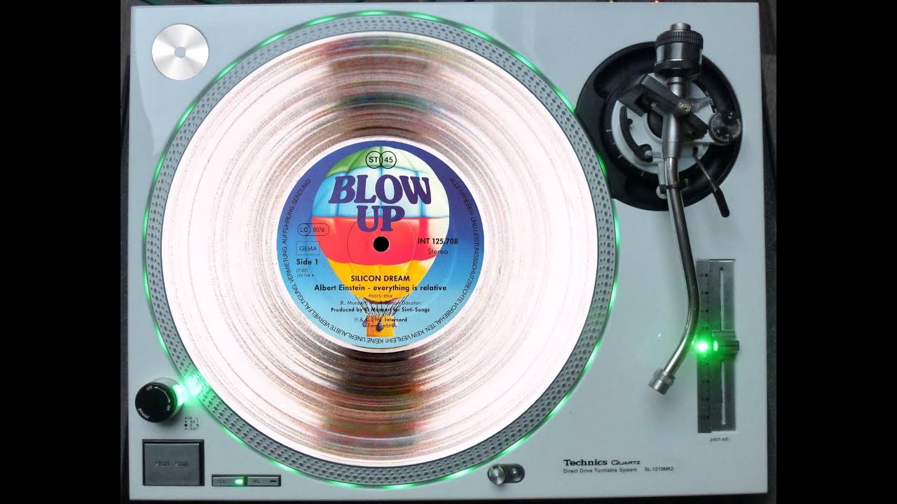SILICON DREAM - ALBERT EINSTEIN - EVERYTHING IS RELATIVE (MARS-MIX) (℗1987 / ©2016)