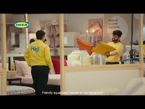 Manege banni. Come home to IKEA.