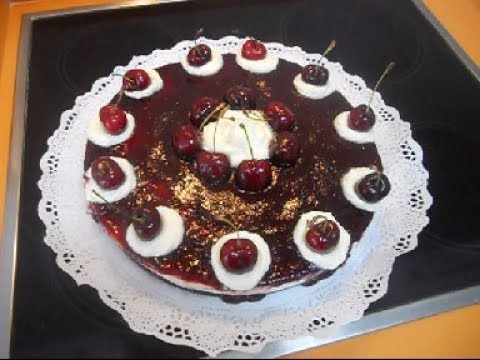 Video: Pastel De Cuajada De Cereza