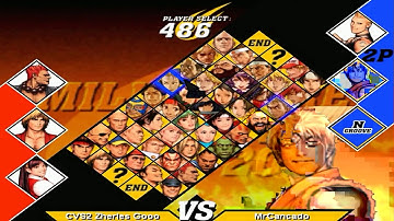 Capcom vs. SNK 2: Mark of the Millennium 2001 - CVS2 Zherles vs MrCancado
