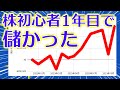 株初心者が株式投資を始めて1年経ったのでその結果報告