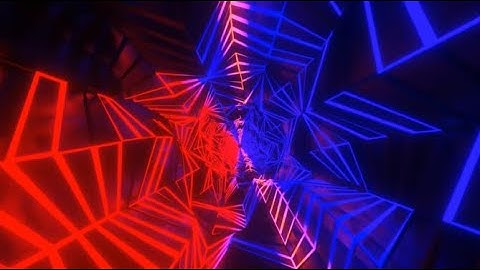 Abstract Background Video 4k Metallic Color Changing Tunnel VJ LOOP NEON Satisfying Calm Wallpaper