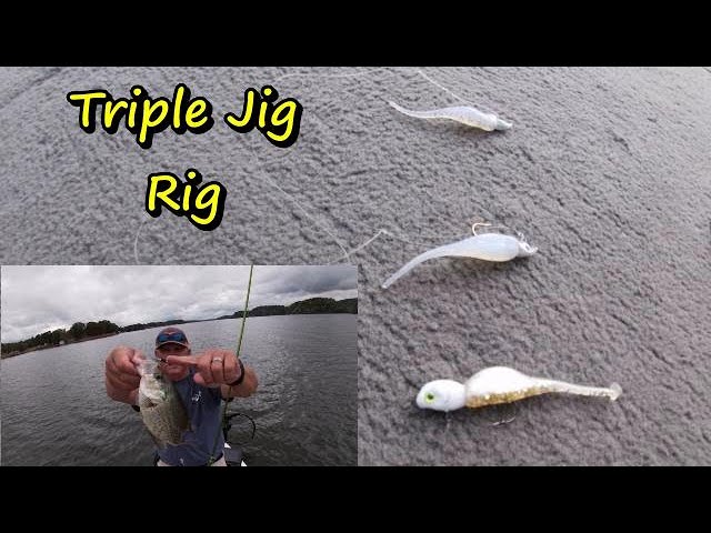 Simple Triple Threat Jig Rig catches More Fall Crappie/How to