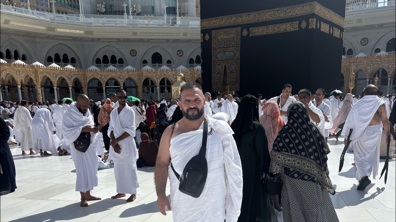 من مكة المكرمة Makkah: واتموا الحج والعمره لله/ بالتفصيل تقبل الله منا ومنكم صالح الاعمال اجواء روعة