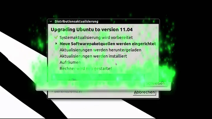 Upgrade: Ubuntu 10.10  ――▶  11.04 ✔