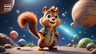 Sammy the Squirrel's Solar System Adventure - Children's bedtime stories