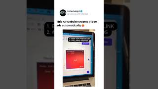 This AI website creates video ads for your store aitools shorts