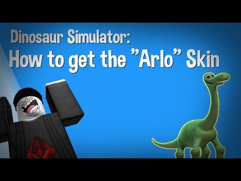 Roblox Dinosaur Simulator How To Get The Arlo Skin Youtube - roblox dinosaur simulator how to get the arlo skin youtube