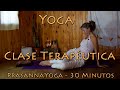 Clase de yoga teraputica  prasannayoga  30 minutos