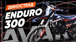 Сколько выдал  Avantis Enduro 300 EFI Exclusive с мотором CBS300 на диностенде?