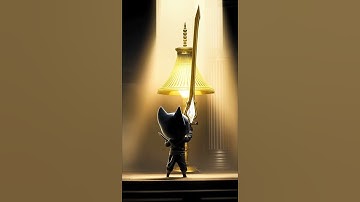 Kuro the Ninja Cat: The Mystery of the Forgotten Kingdom of Shadows (P18) #animation #midjourney