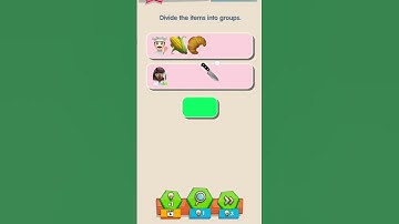 IQ Boost Level 43! Divide the items into groups.#explore #iqboost #trending #viral #gaming