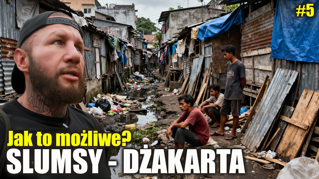 Z hotelu 5★ do najgorszych SLUMSÓW, jakie widziałem w życiu (Indonezja – Dżakarta)