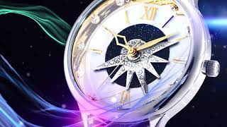 スタージュエリー 時計 クリスマス限定 LIGHT ON TIME 限定色2SW1019素材