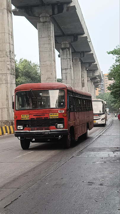 Chembur Bus stop | Maitri Park | Msrtc buses