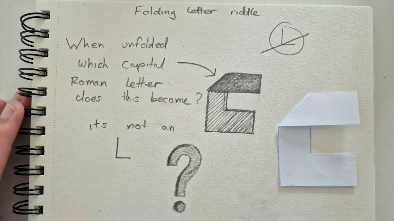 A simple letter riddle puzzle thing - it took me forever to get the ...