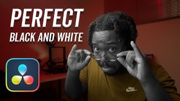 How to get CRISPY Black & White Color Grade in Davinci Resolve - Day 3 - 5 Days of Color Grading