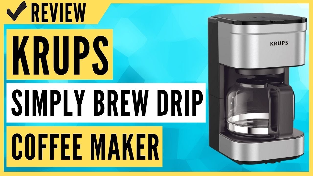 KRUPS Simply Brew 5 Cup Coffee Maker KM202850