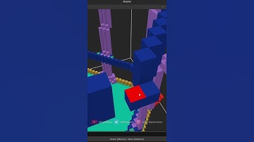 Making a Voxel Brazier and Fire Effect #Shorts