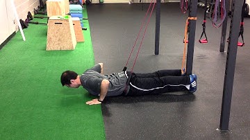 Band Assisted Pushup From Ground Up