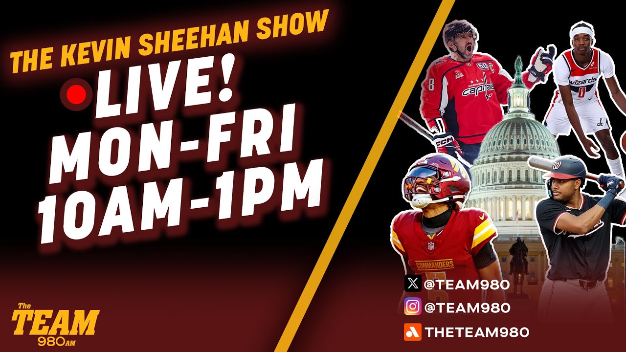 How Do You Feel About The Commanders Hiring Daronte Jones? | The Kevin Sheehan Show LIVE!