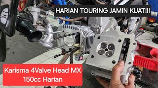Karisma 4 Klep Head Jupiter MX 150cc