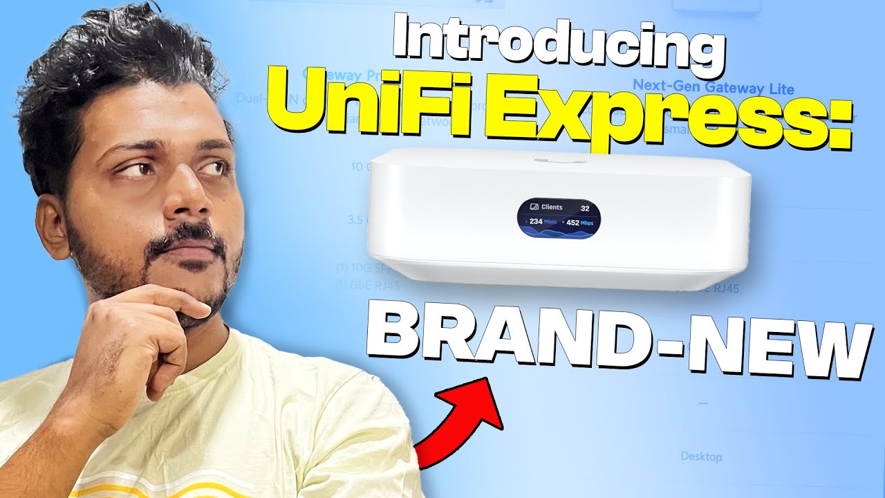 New UniFi Express | Smallest Device with Special Features - YouTube