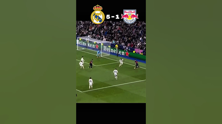 Highlights Real Madrid (5-1) RB Salzburg match #goals #highlight #realmadrid #soccer #shortvideo