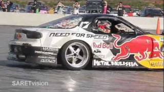 Madmike Madbul Rx7 Gymkhana Test Run Saretvision.mpg
