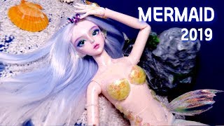 MERMAID 2019!  60cm 넘는 인형을 시원한 바닷속 인어로 변신!  Custom OOAK Doll /딩가의 회전목마 (DINGA)