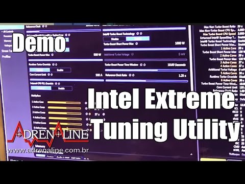 Demonstração do Intel Extreme Tuning Utility