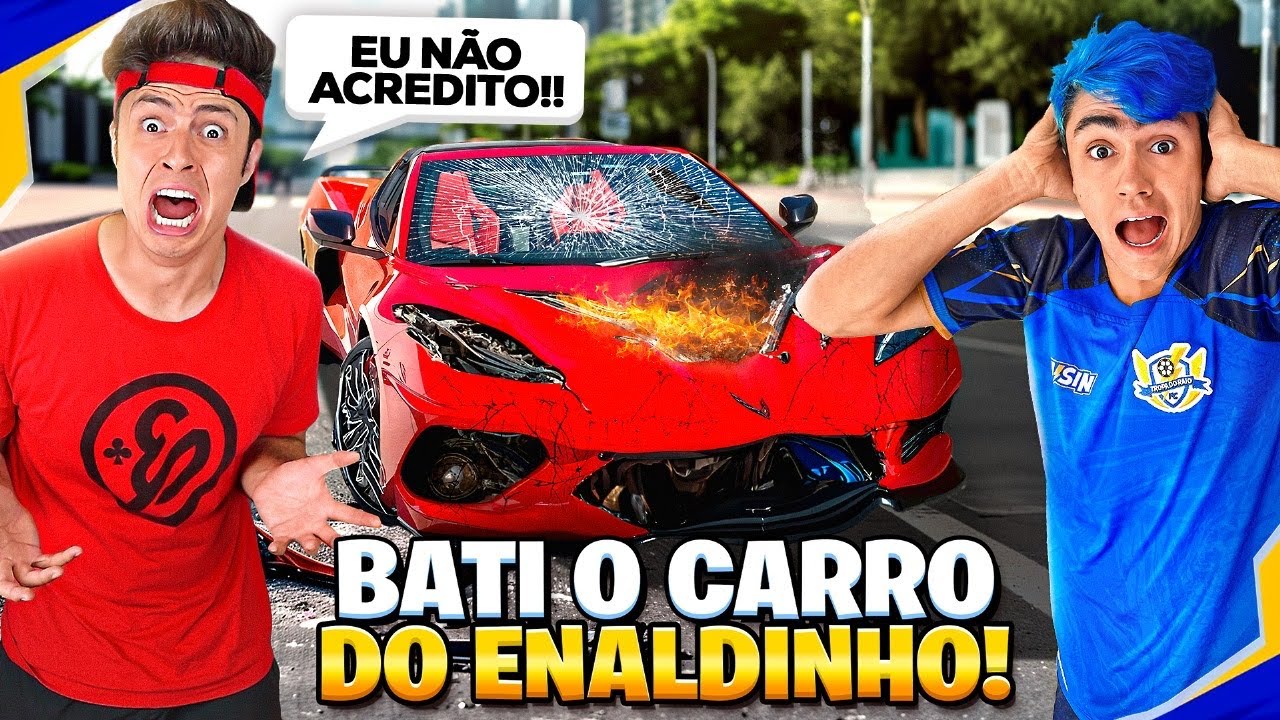 PEGUEI O CORVETTE DO ENALDINHO ESCONDIDO! *olha no que deu…😭