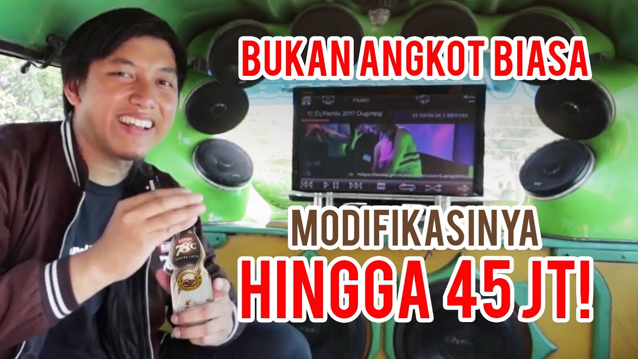 Bukan Angkot Biasa! Modifikasinya Hingga 45 JUTA!