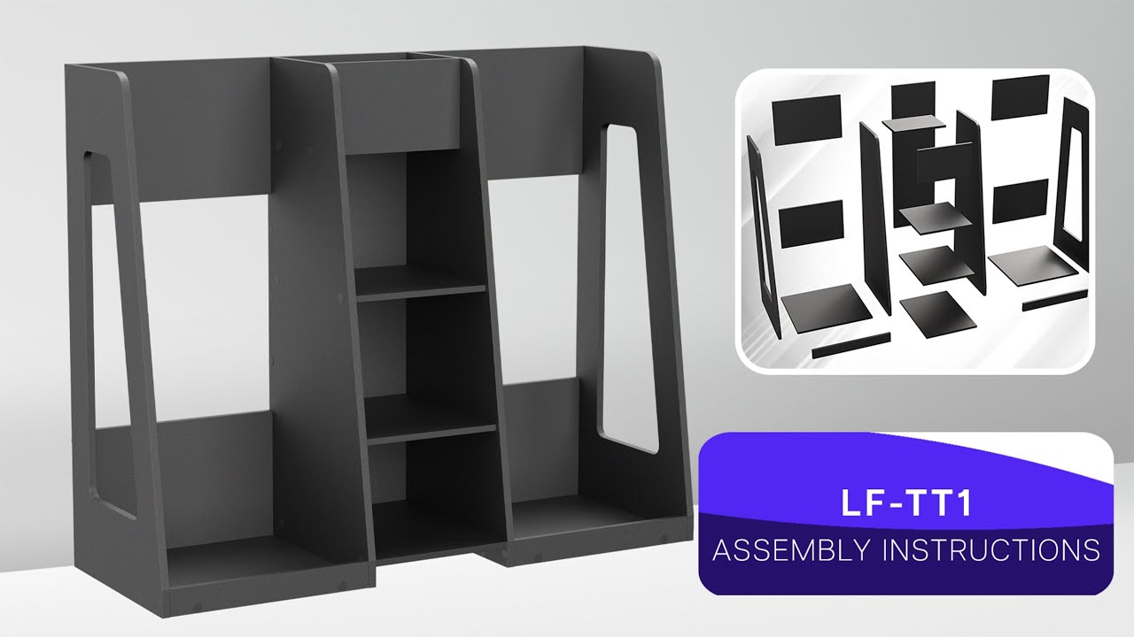 LF-GBS1 Golf Bag Storage Organizer Assembly by VIVO