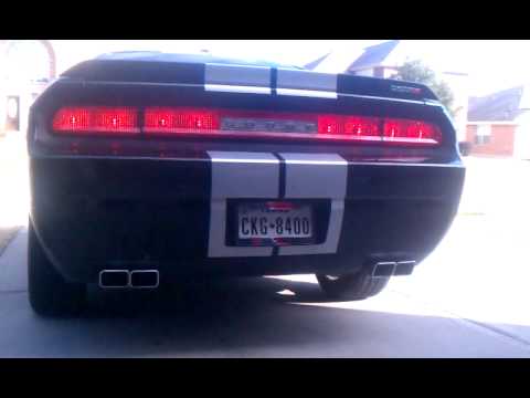 Dodge Challenger srt392 resonator delete. - YouTube
