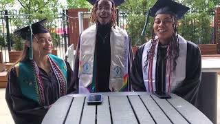 HCCC 2025 Graduates - Natassja, Jailyn, and Zy’aire