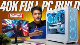Under 40k PC Build With Monitor | 35k Gaming PC Build | Hardware Freak