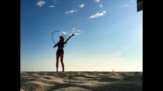 Beach Hula Hoop Flow