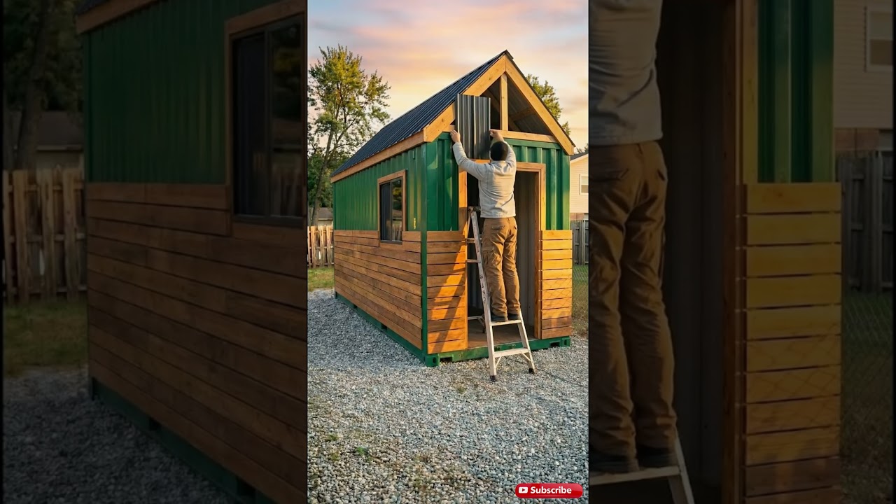 From Rusty Container to Luxury Sauna