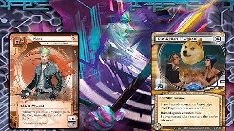 Android Netrunner: Noise vs. Astrobiotics
