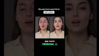 Persona app 💚 Best video/photo editor #lipsticklover #organicbeauty #beautyhacks screenshot 2