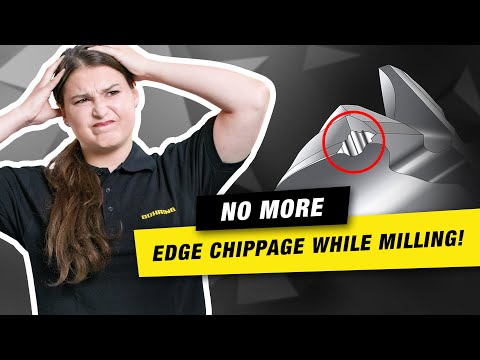 No more edge chippage while milling! - video from Gühring