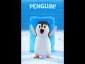 Icy Slide Surprise! 🐧❓ Wait for 3..2..1! Guess Who #GuessTheAnimal #Penguin #AntarcticAnimals #Snow