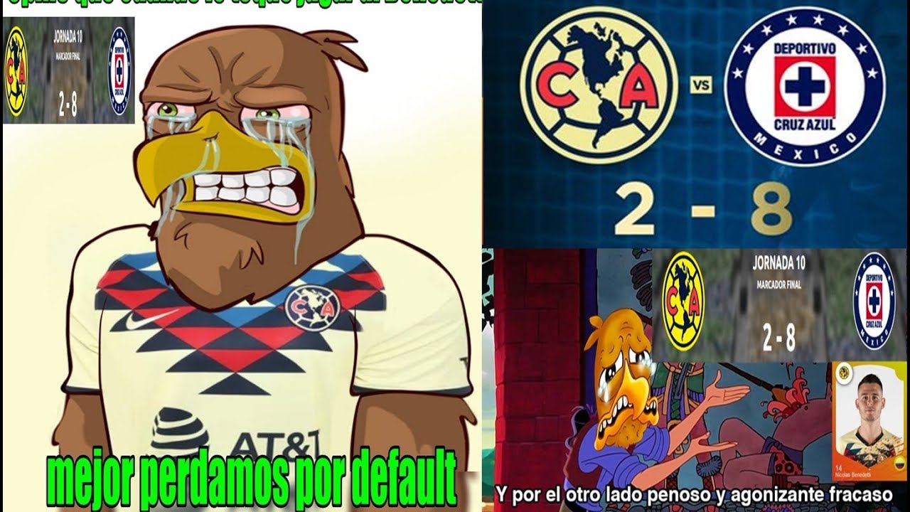 MEMES CRUZ AZUL GOLEA AL AMÉRICA | AMÉRICA VS CRUZ AZUL 2-8 - thptnganamst.edu.vn