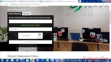 Seagate Hard Disk Drive Check Warranty so Easy!