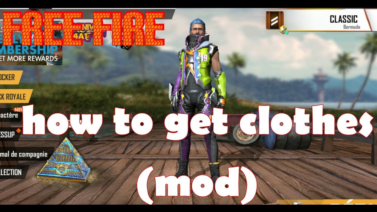 Free Fire Hack Clothes Mod Youtube
